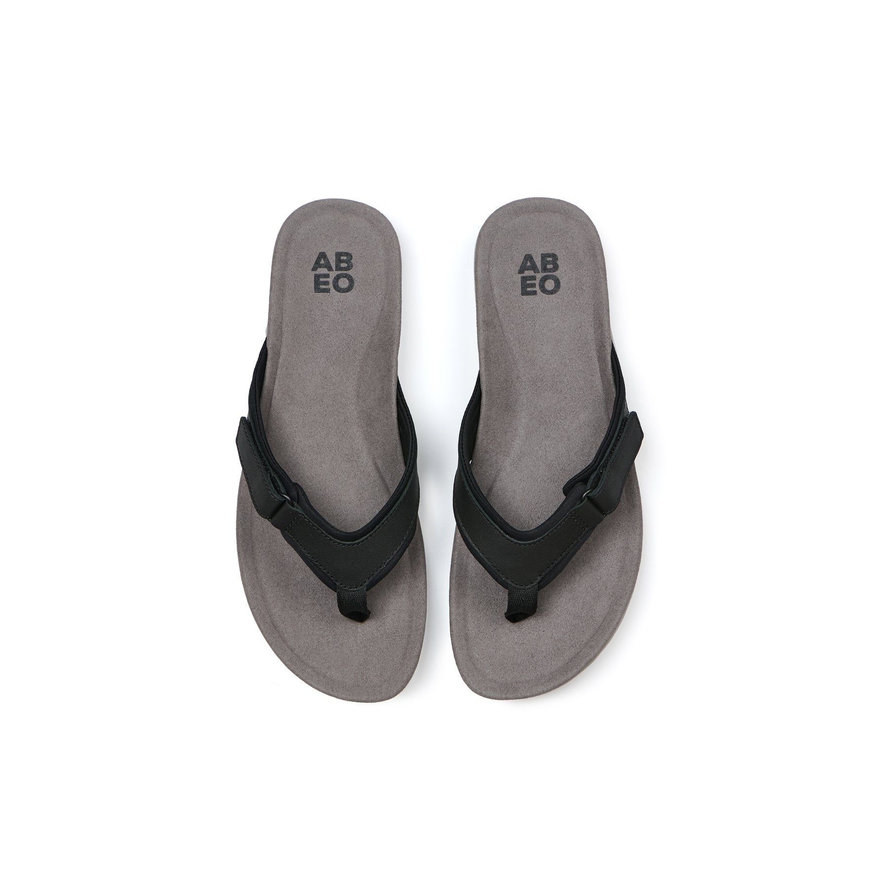 Oasis Sport Flip Flop Metatarsal - Black