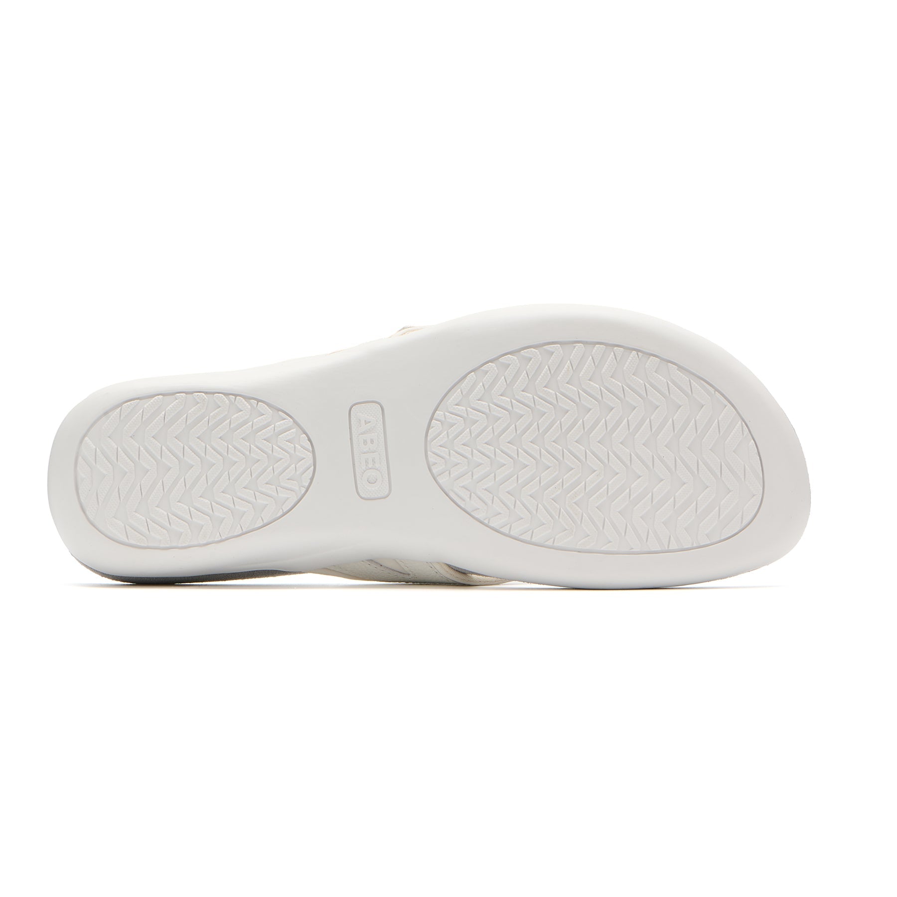 Oasis Sport Flip Flop Metatarsal - White