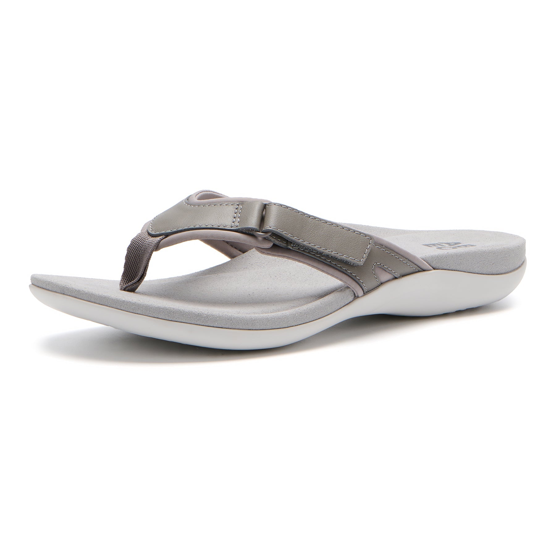 Oasis Sport Flip Flop Metatarsal - Nickel