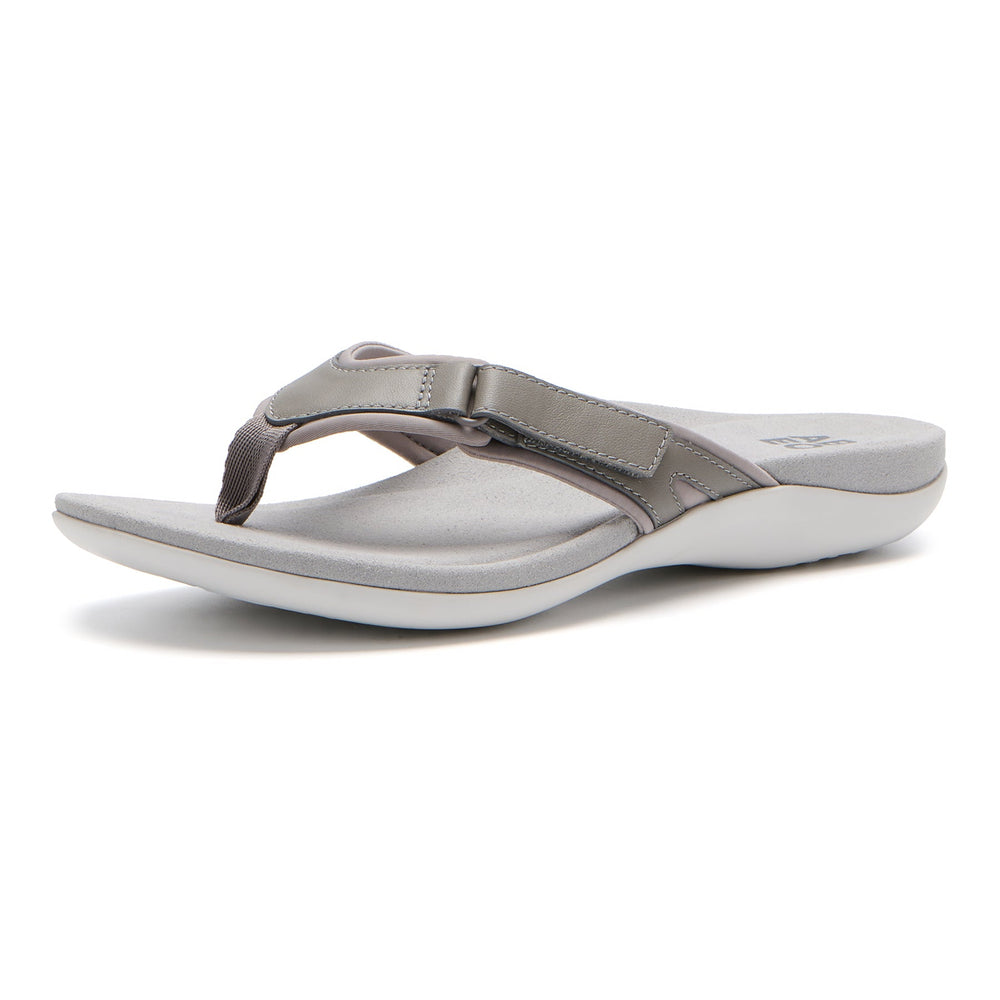 Oasis Sport Flip Flop Metatarsal - Nickel