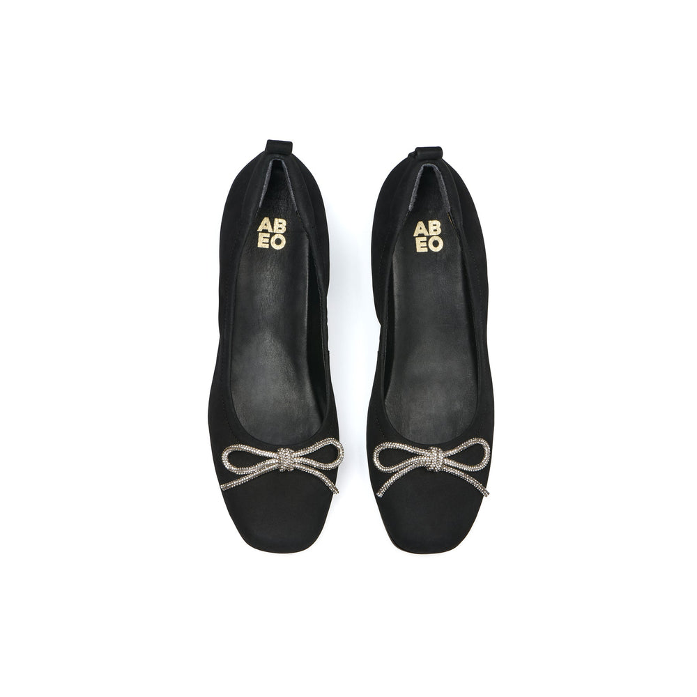 Cadence Bow - Black Sparkle