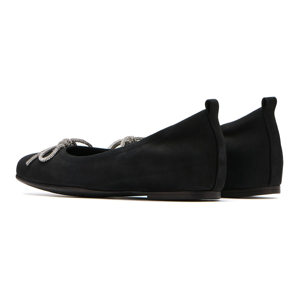 Cadence Bow Metatarsal - Black Sparkle