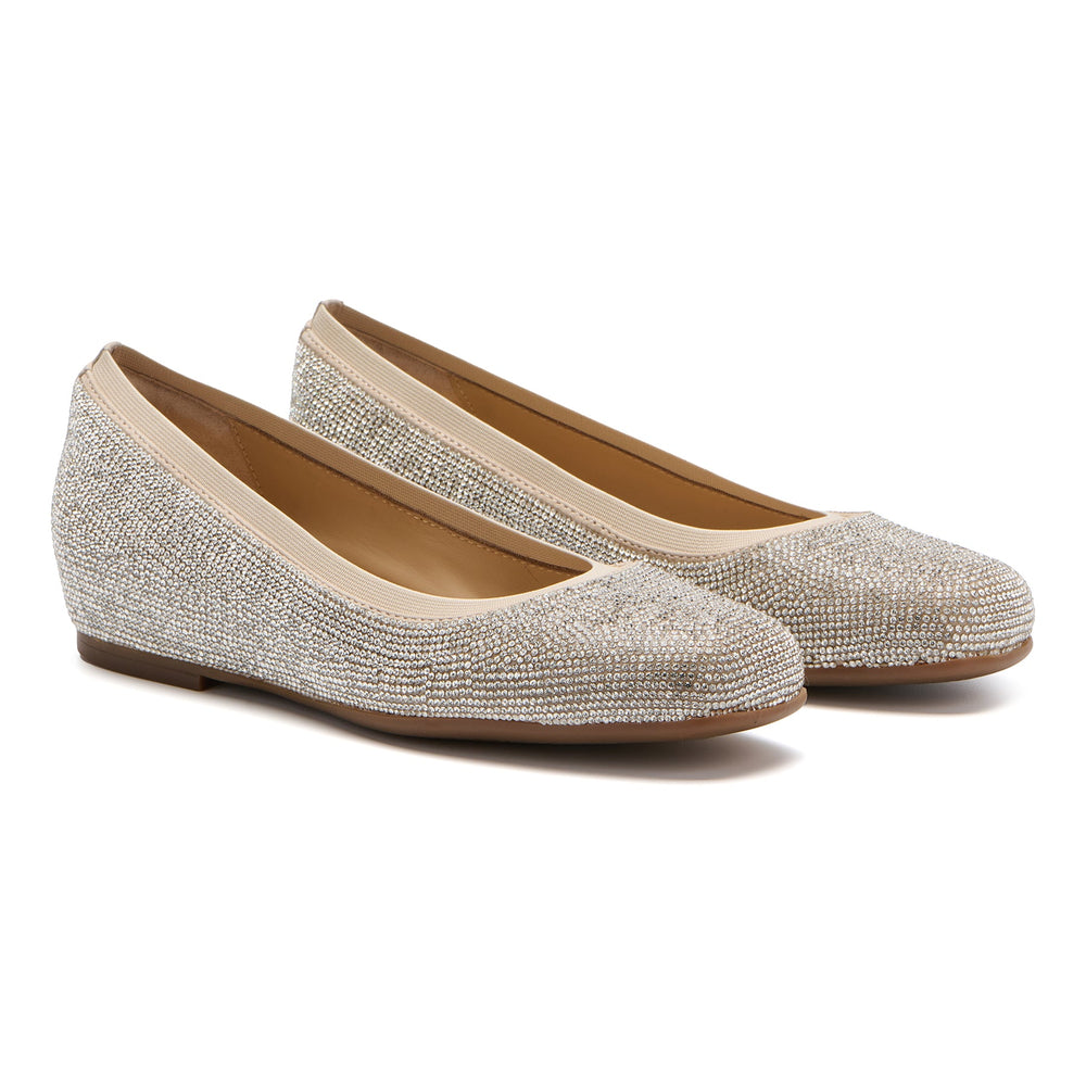 Cadence Ballet Metatarsal - Gold Sparkle