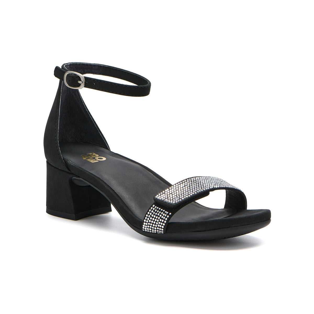 Avenue Strap Metatarsal - Black Sparkle