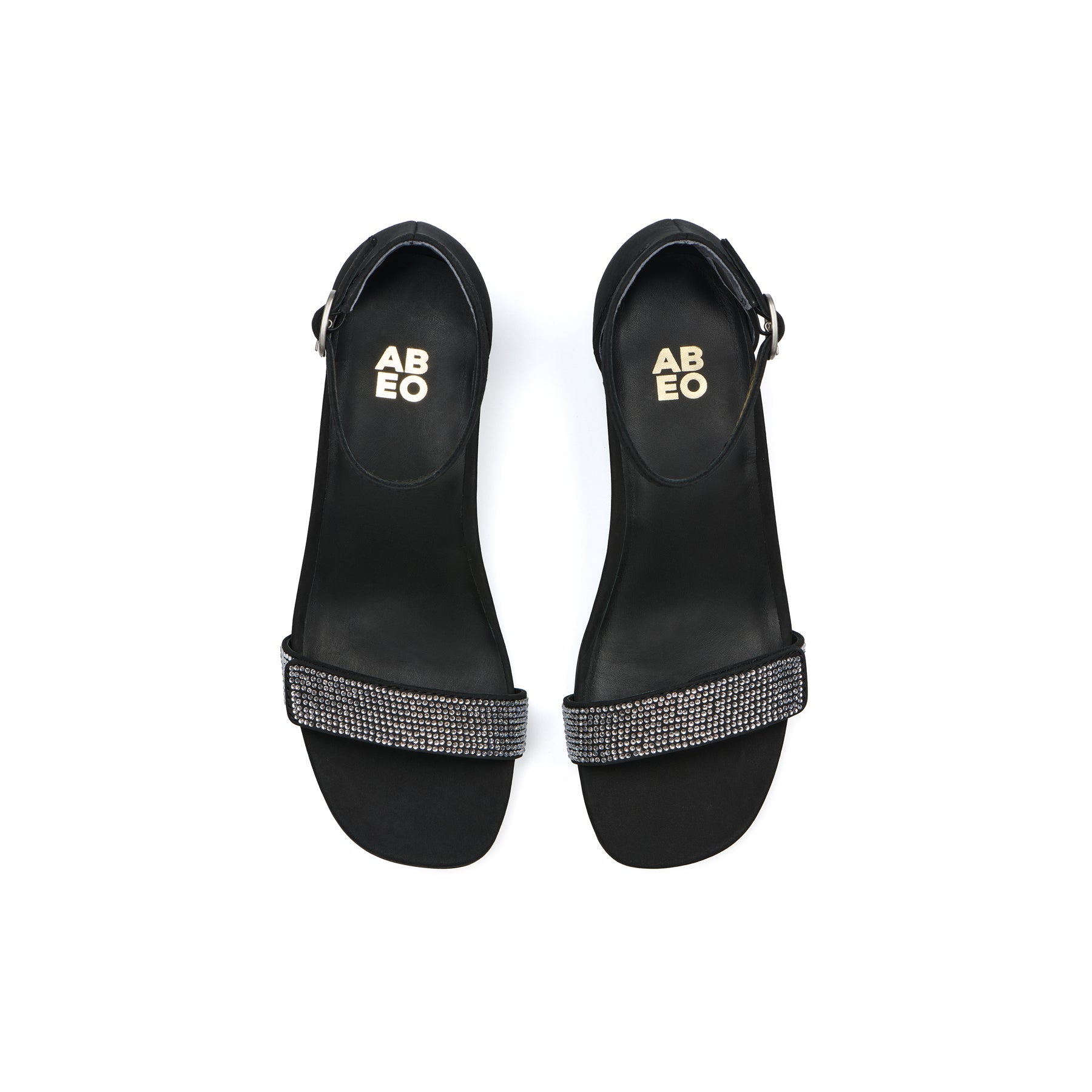 Avenue Strap Metatarsal - Black Sparkle