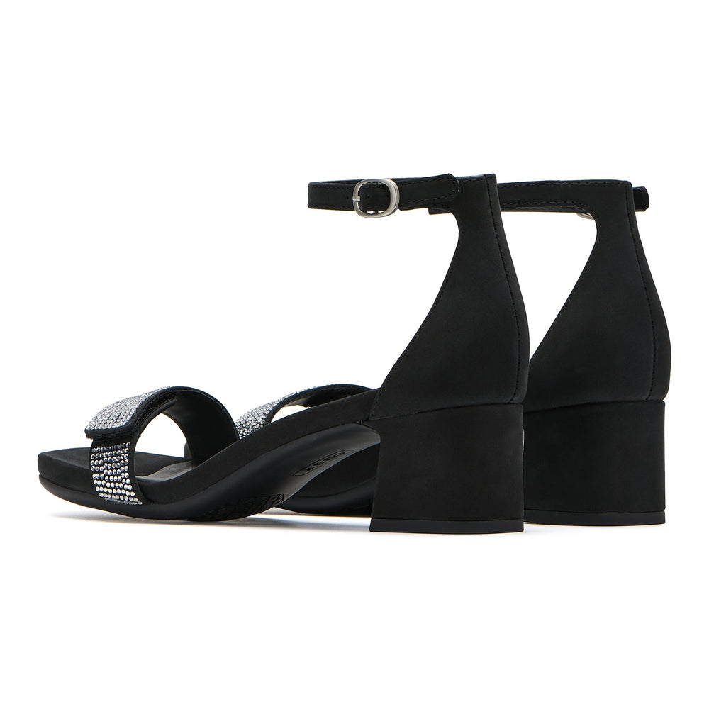 Avenue Strap Metatarsal - Black Sparkle