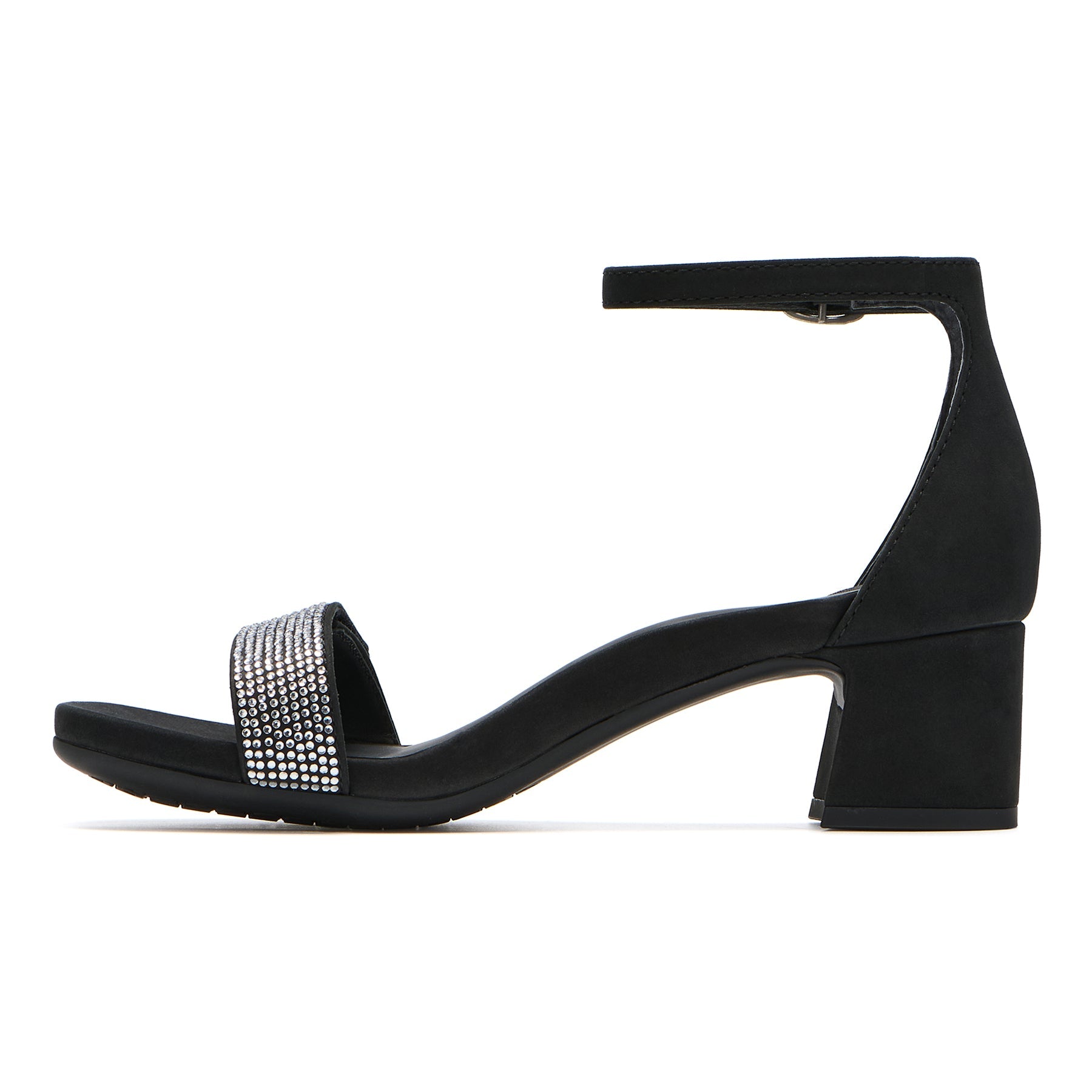 Avenue Strap Metatarsal - Black Sparkle
