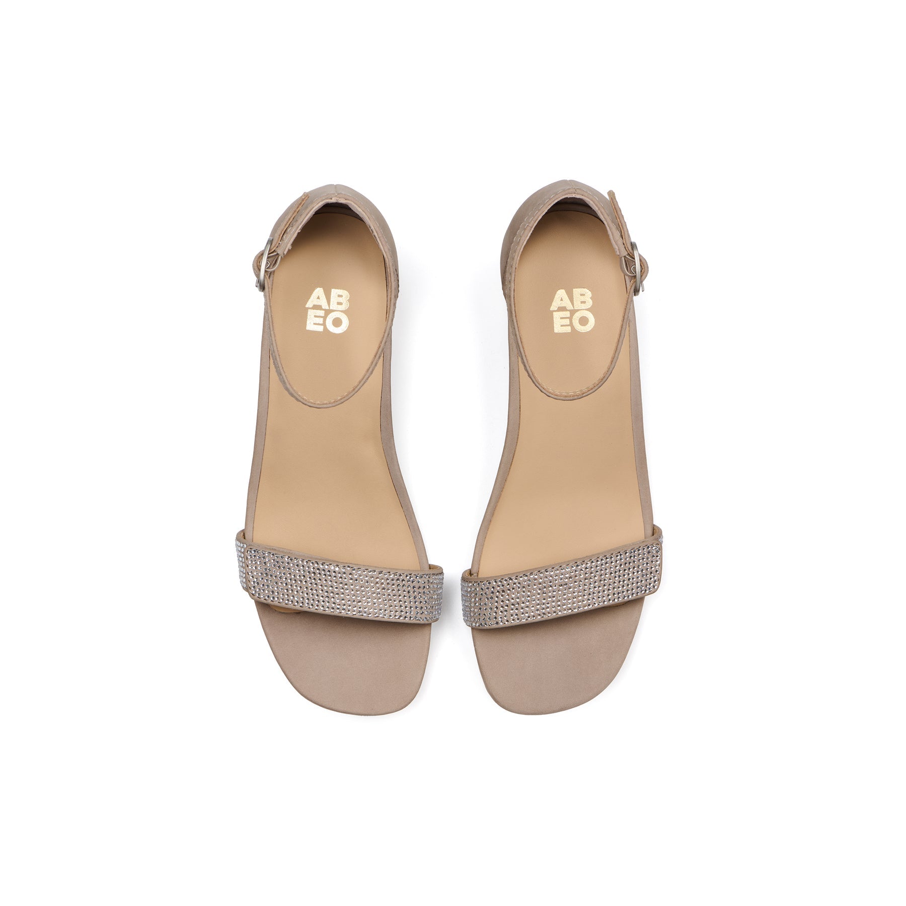 Avenue Strap Metatarsal - Taupe Sparkle
