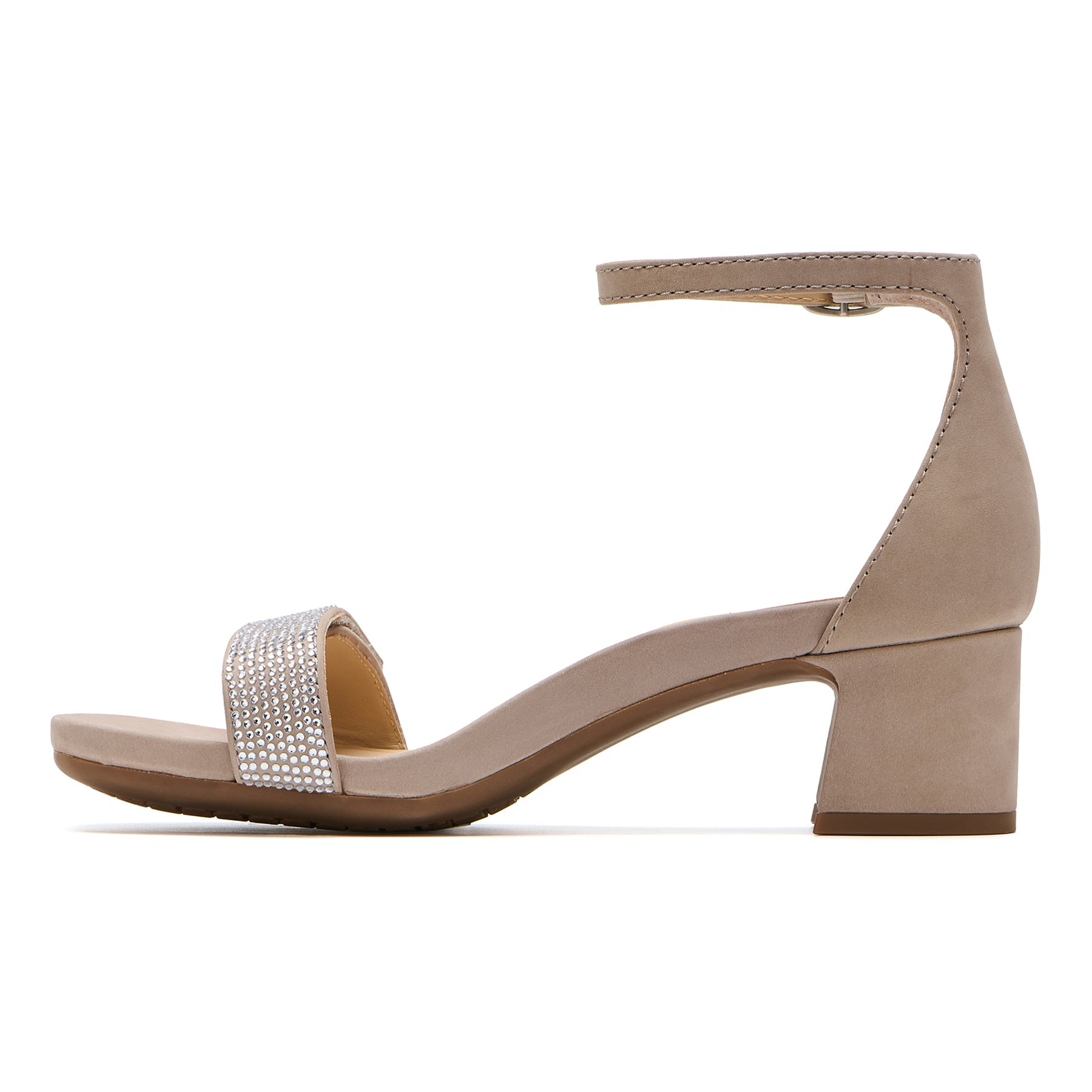 Avenue Strap Metatarsal - Taupe Sparkle