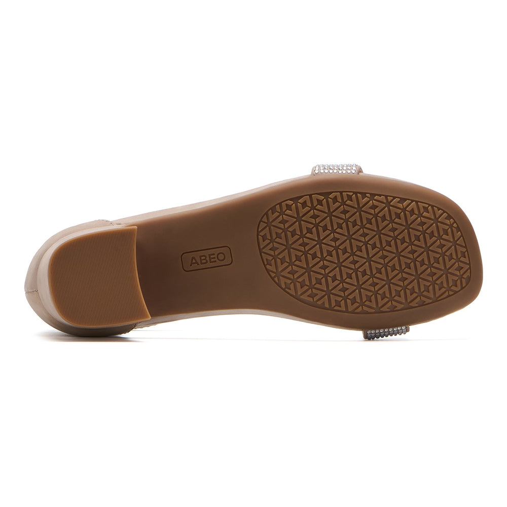 Avenue Strap Metatarsal - Taupe Sparkle