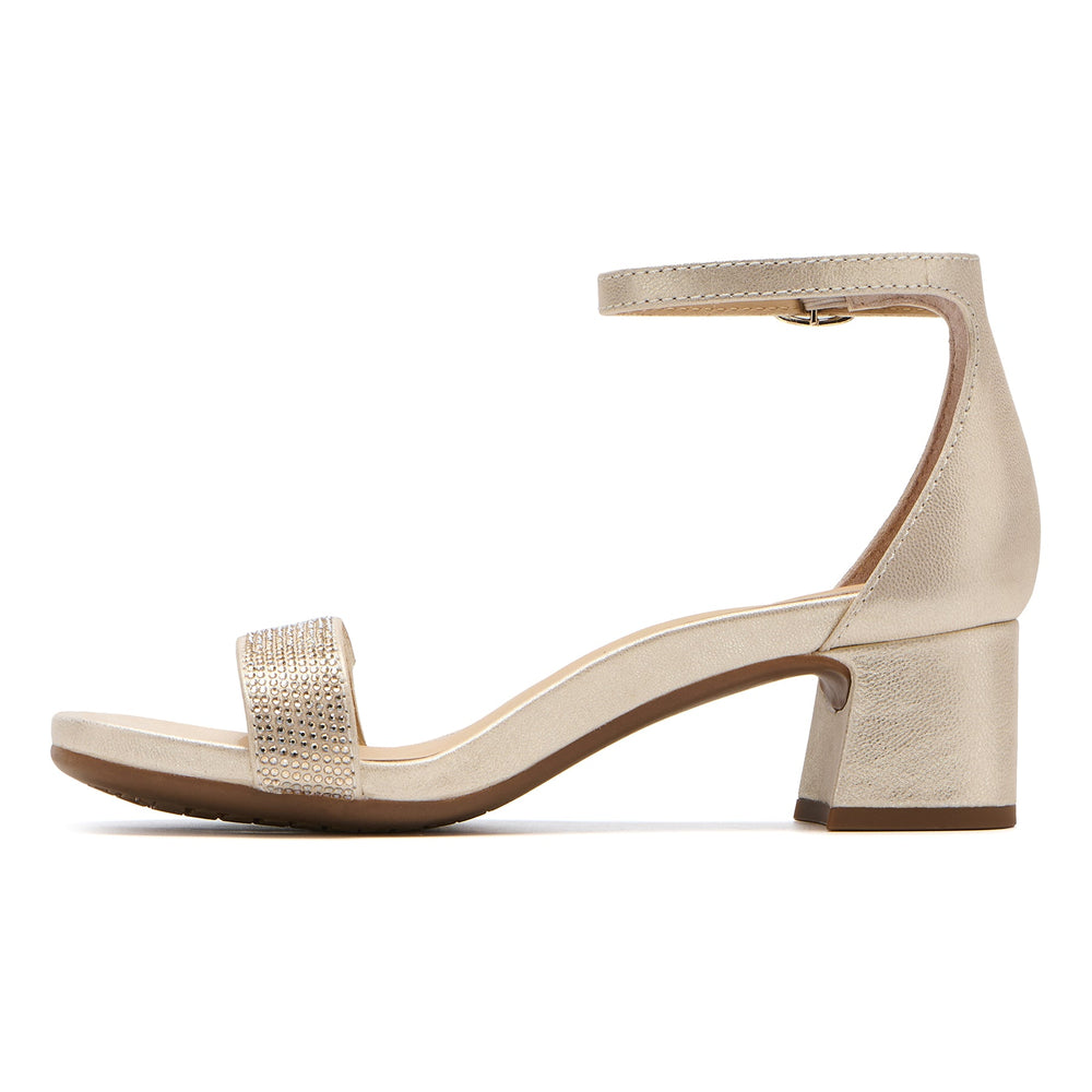Avenue Strap Metatarsal - Gold Sparkle