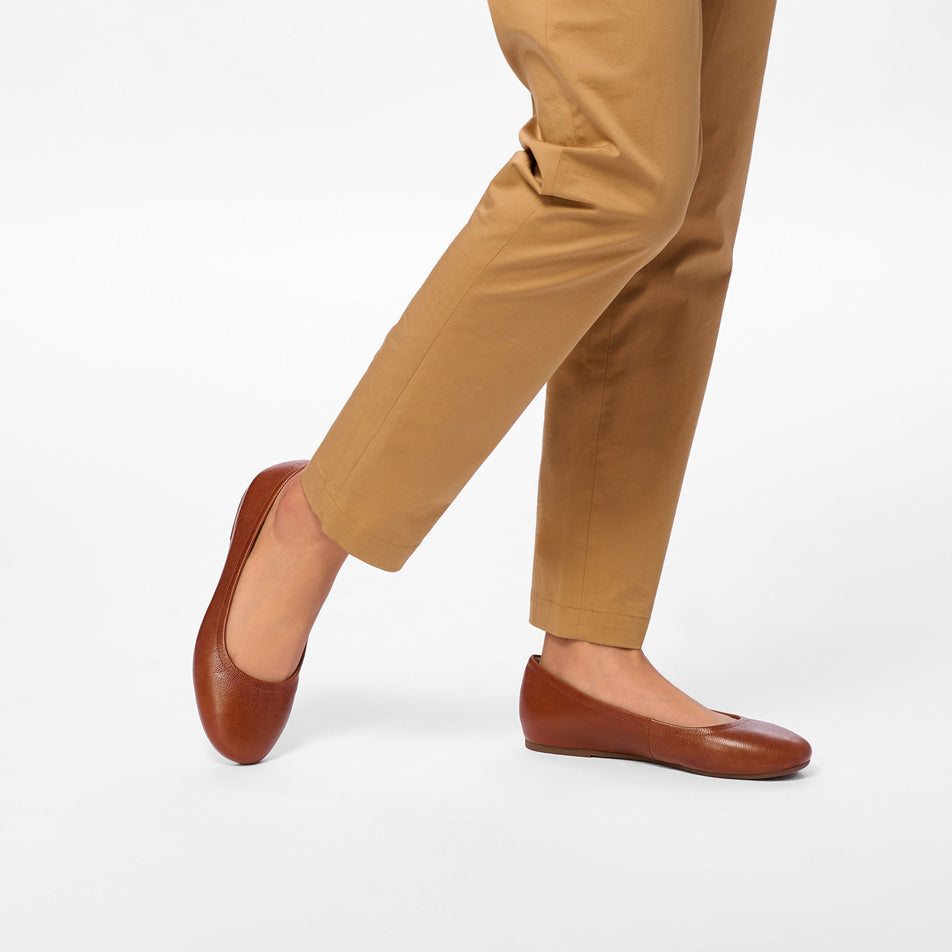 Promenade Flat Metatarsal - Caramel