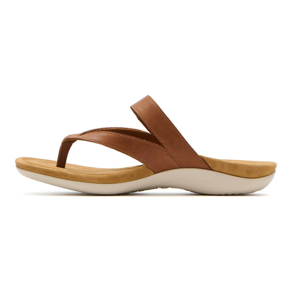 Oasis Thong Sandal - Caramel