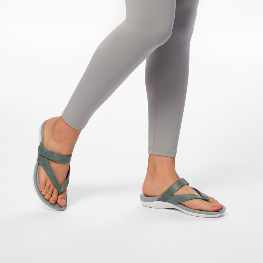Oasis Thong Sandal Metatarsal - Castor Grey