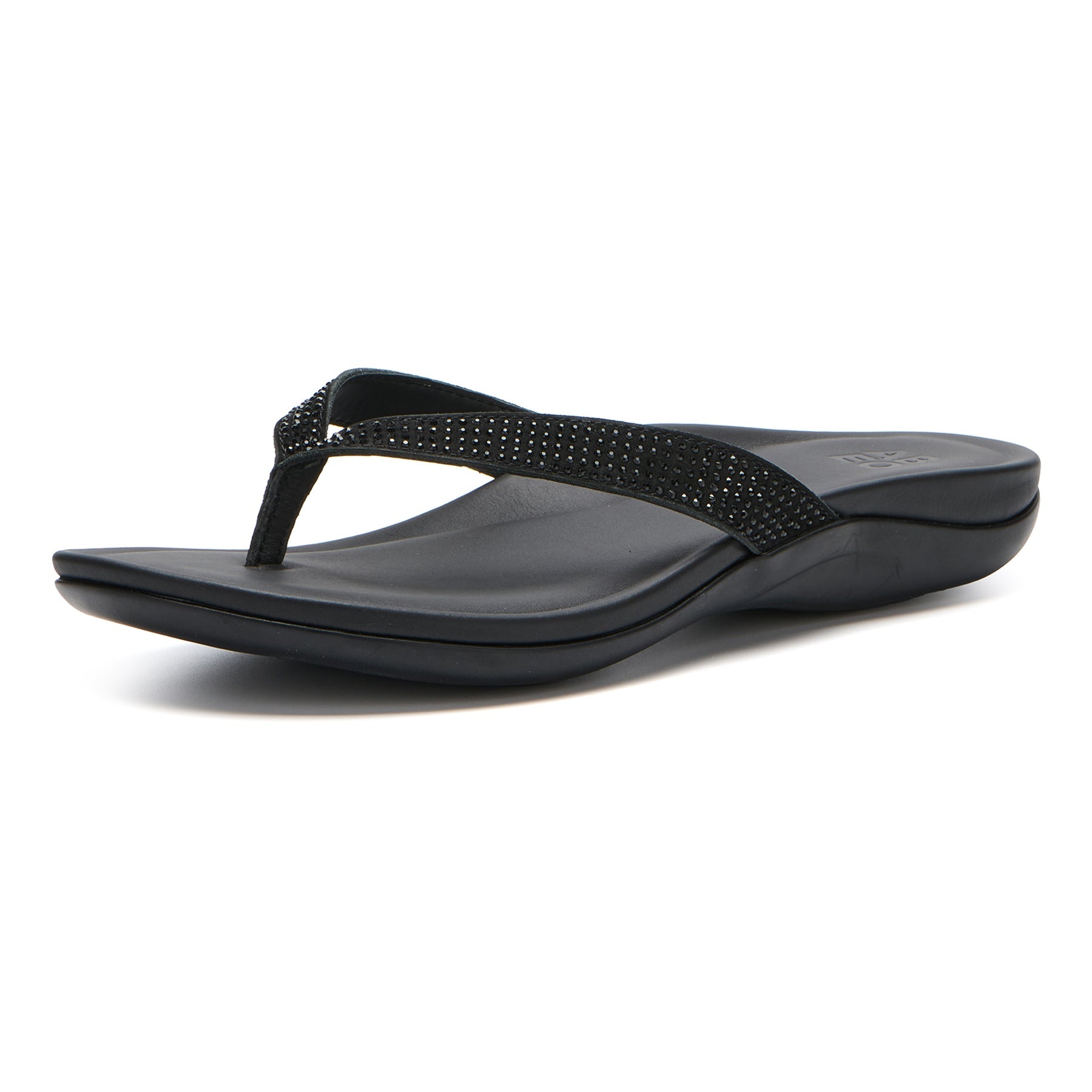 Oasis Flip Flop - Black Sparkle