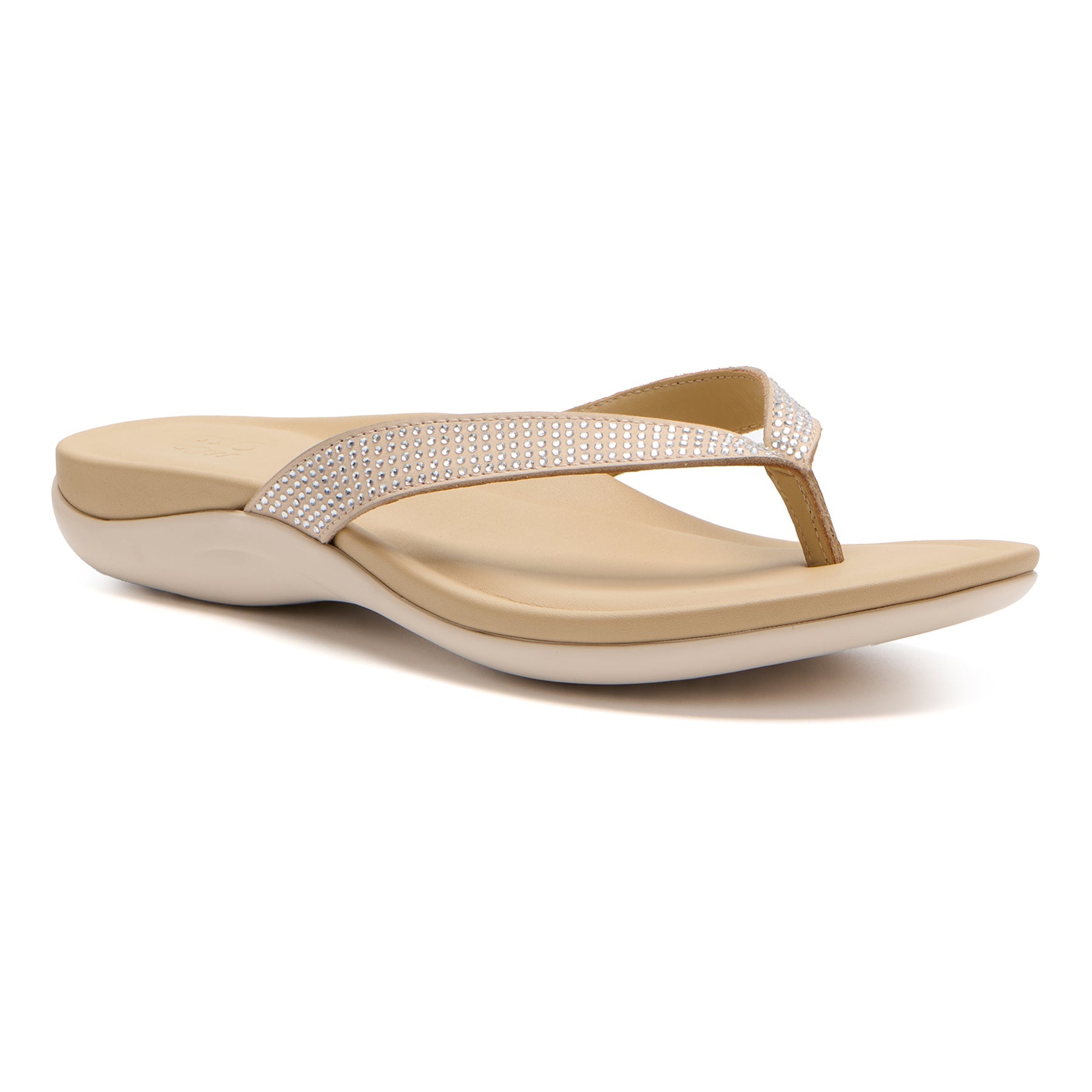 Oasis Flip Flop - Sand Sparkle