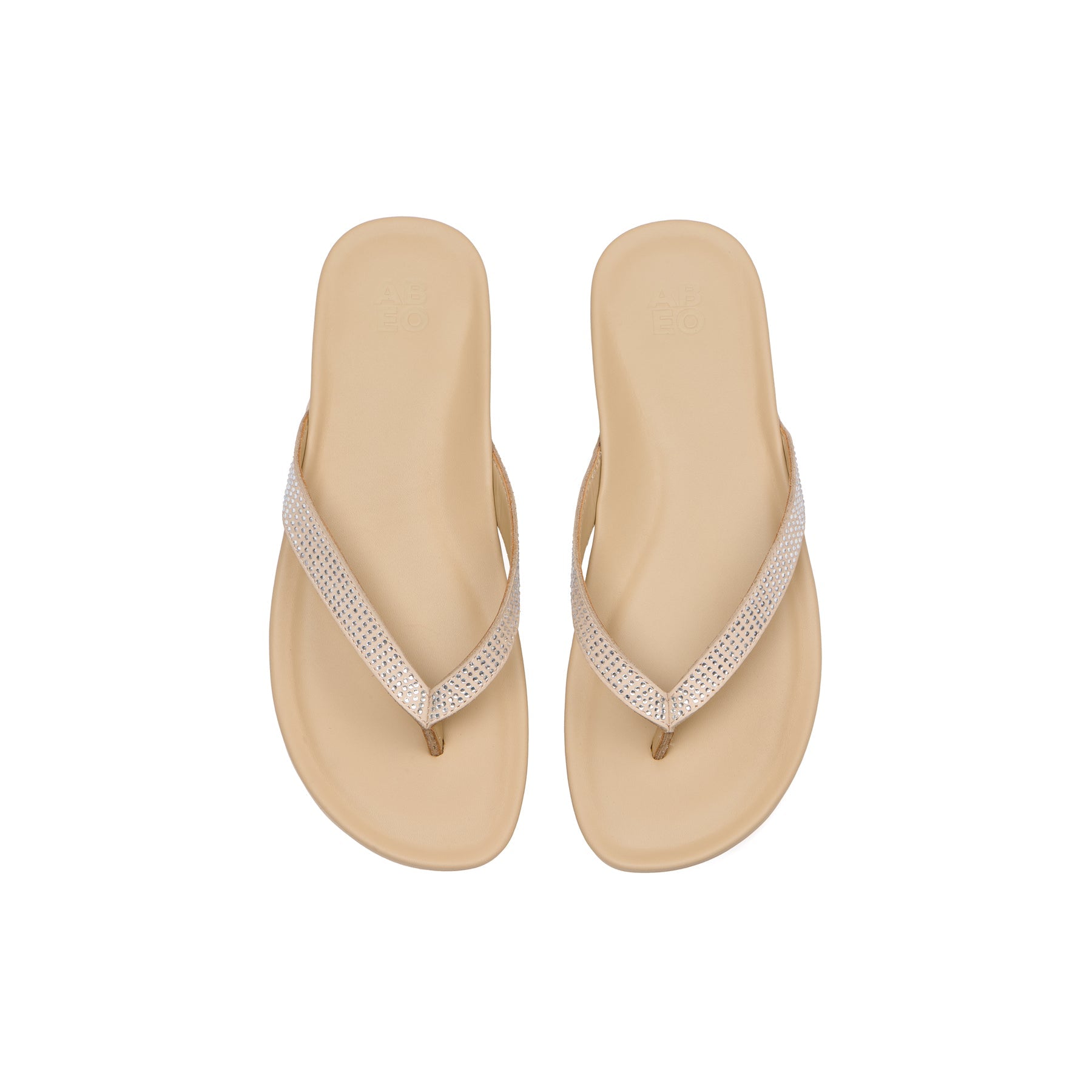 Oasis Flip Flop - Sand Sparkle
