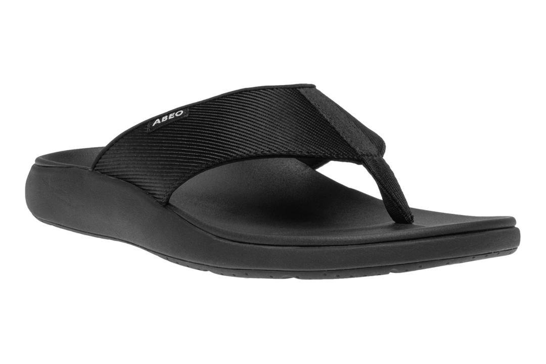 Alpha Black | Men ABEO Footwear Sandals