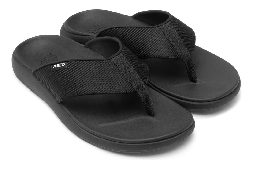 Alpha Black | Men ABEO Footwear Sandals