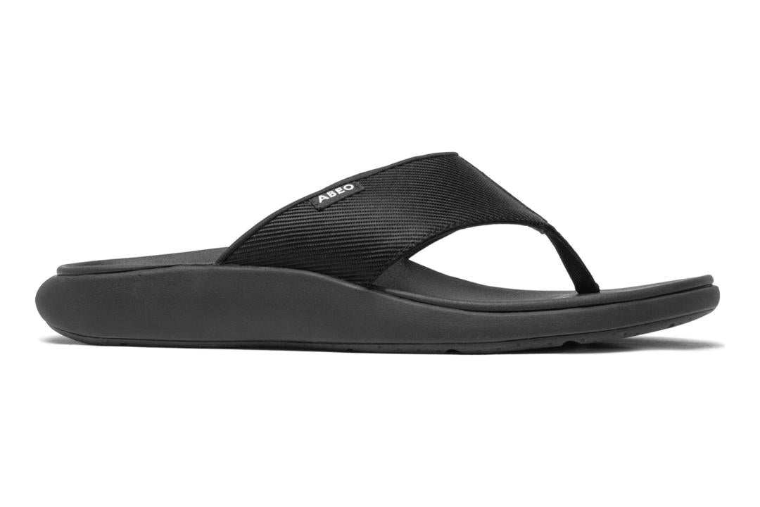 Alpha Black | Men ABEO Footwear Sandals