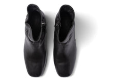 Avenue Mid Black Nappa | Women ABEO Footwear Boots