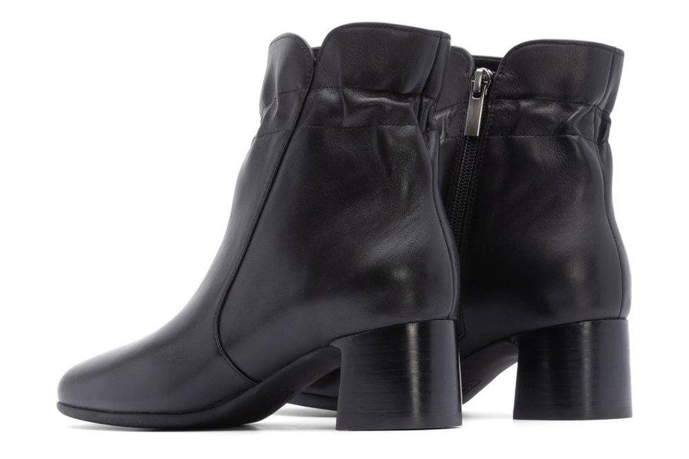 Avenue Mid Black Nappa | Women ABEO Footwear Boots