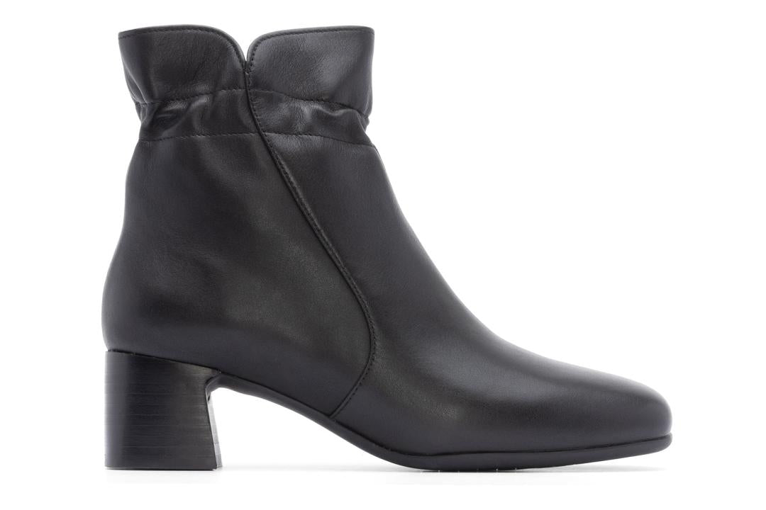 Avenue Mid Black Nappa | Women ABEO Footwear Boots