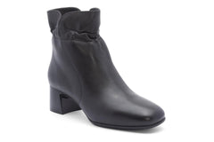 Avenue Mid Black Nappa | Women ABEO Footwear Boots