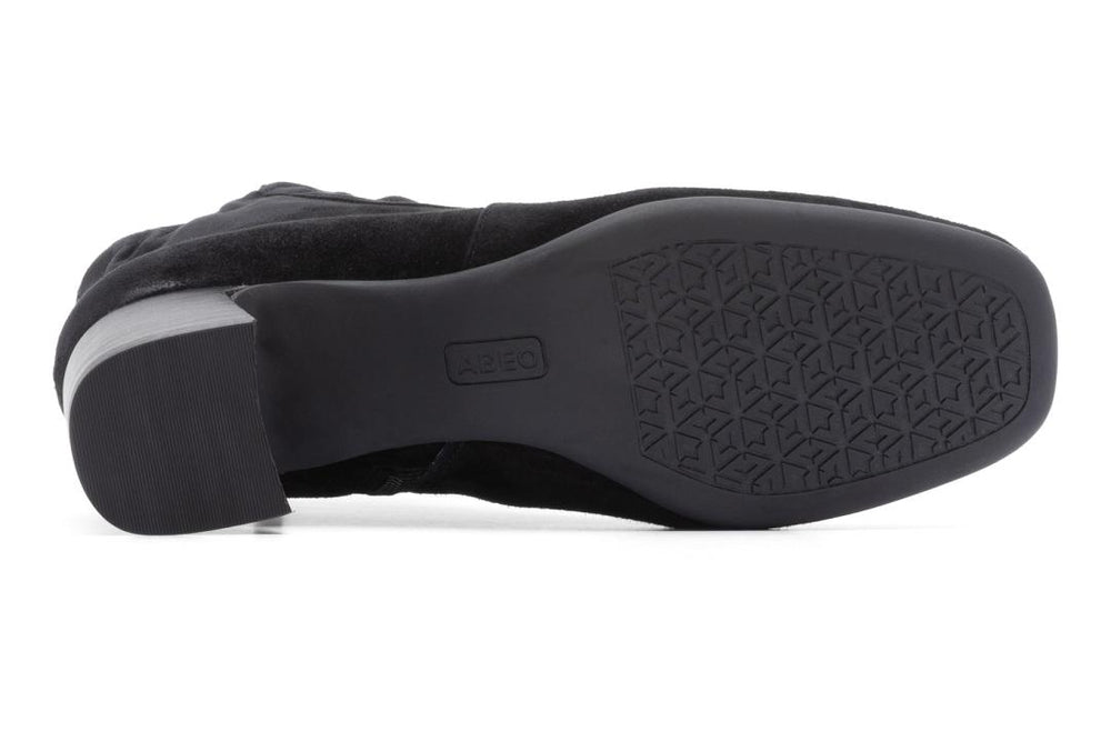 Avenue Mid Black Suede | Women ABEO Footwear Boots