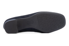 Avenue Pump Navy Suede | Women ABEO Footwear Dress