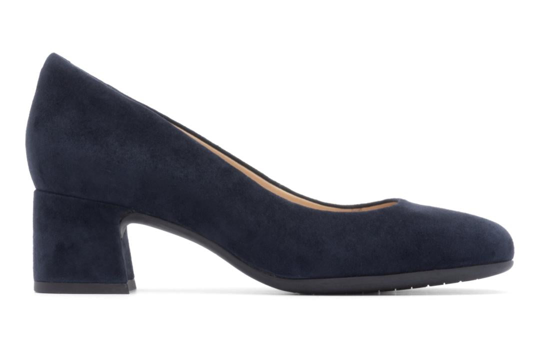 Avenue Pump Navy Suede | Women ABEO Footwear Dress