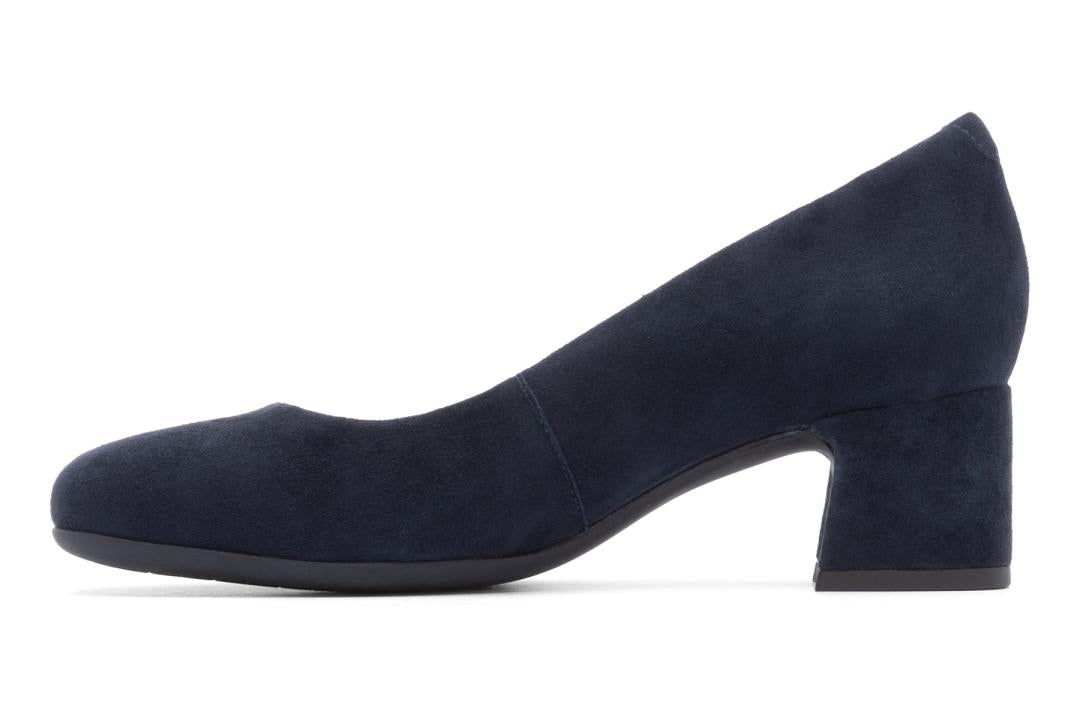 Avenue Pump Navy Suede | Women ABEO Footwear Dress