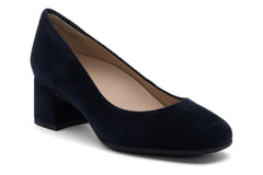 Avenue Pump Navy Suede | Women ABEO Footwear Dress