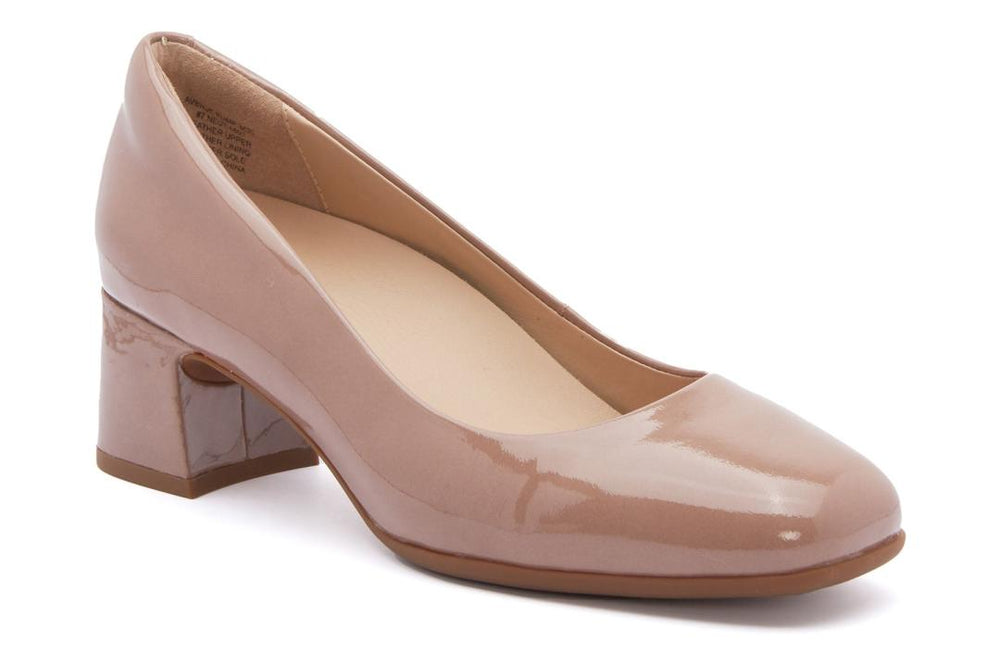 Avenue Pump Tan Patent | Women ABEO Footwear Dress