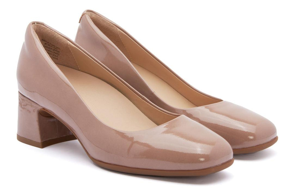 Avenue Pump Tan Patent | Women ABEO Footwear Dress