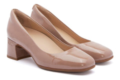 Avenue Pump Tan Patent | Women ABEO Footwear Dress