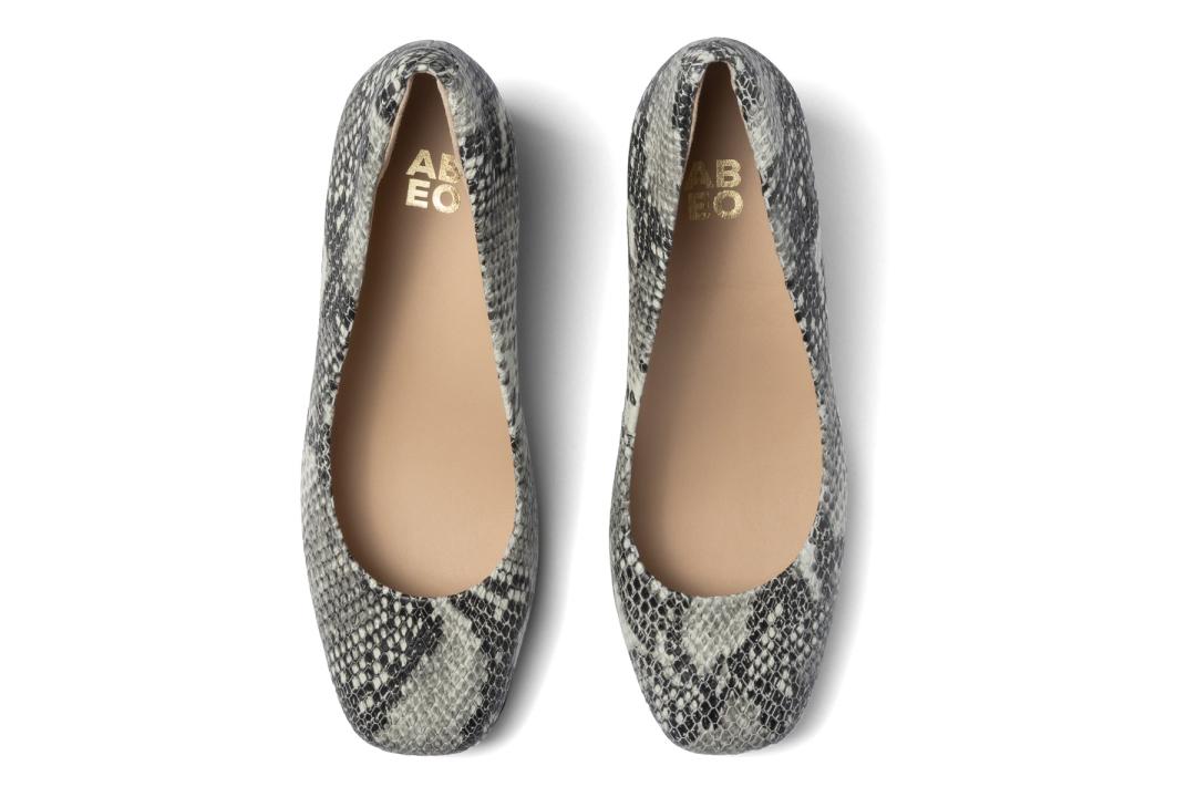 Avenue Pump White Snake | Women ABEO Footwear Dress