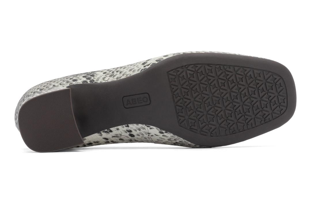 Avenue Pump White Snake | Women ABEO Footwear Dress