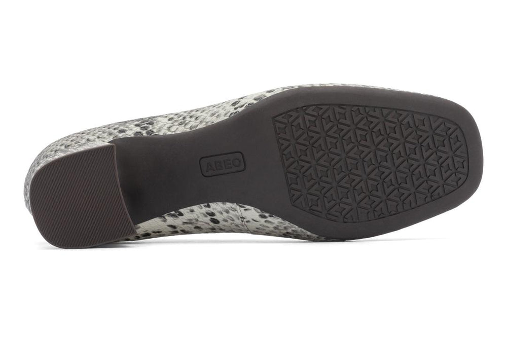 Avenue Pump White Snake | Women ABEO Footwear Dress