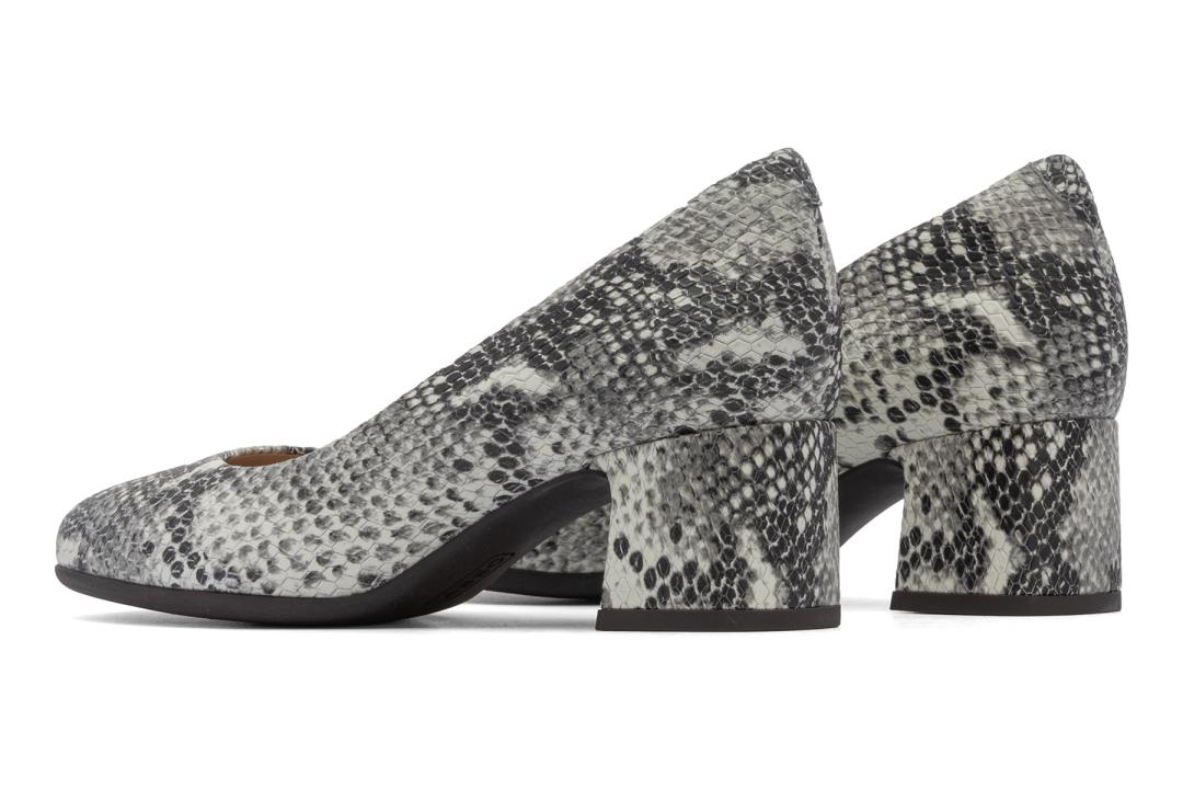 Avenue Pump White Snake | Women ABEO Footwear Dress