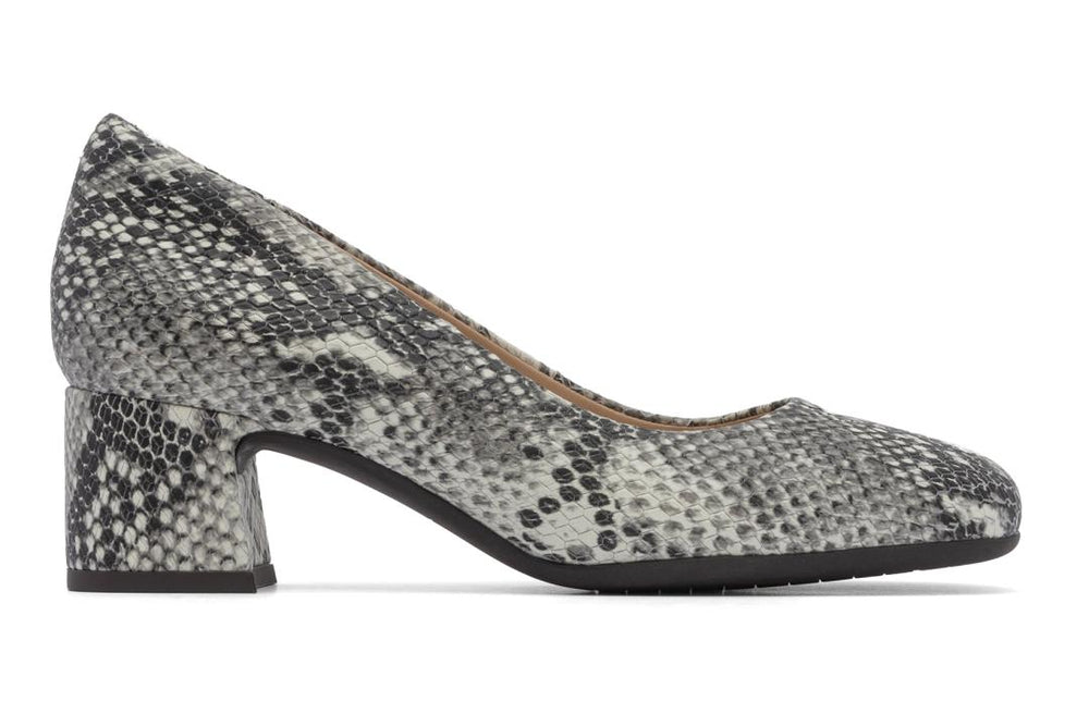 Avenue Pump White Snake | Women ABEO Footwear Dress