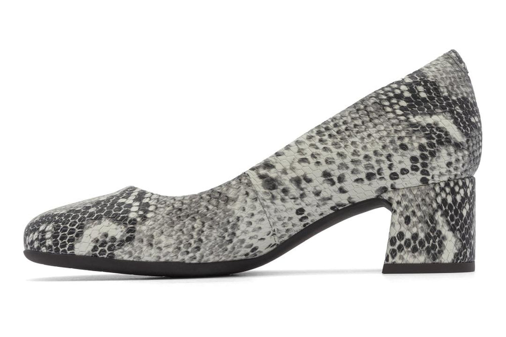 Avenue Pump White Snake | Women ABEO Footwear Dress