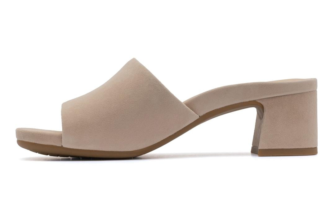 Avenue Slide Cuban Sand Suede | Women ABEO Footwear Dress