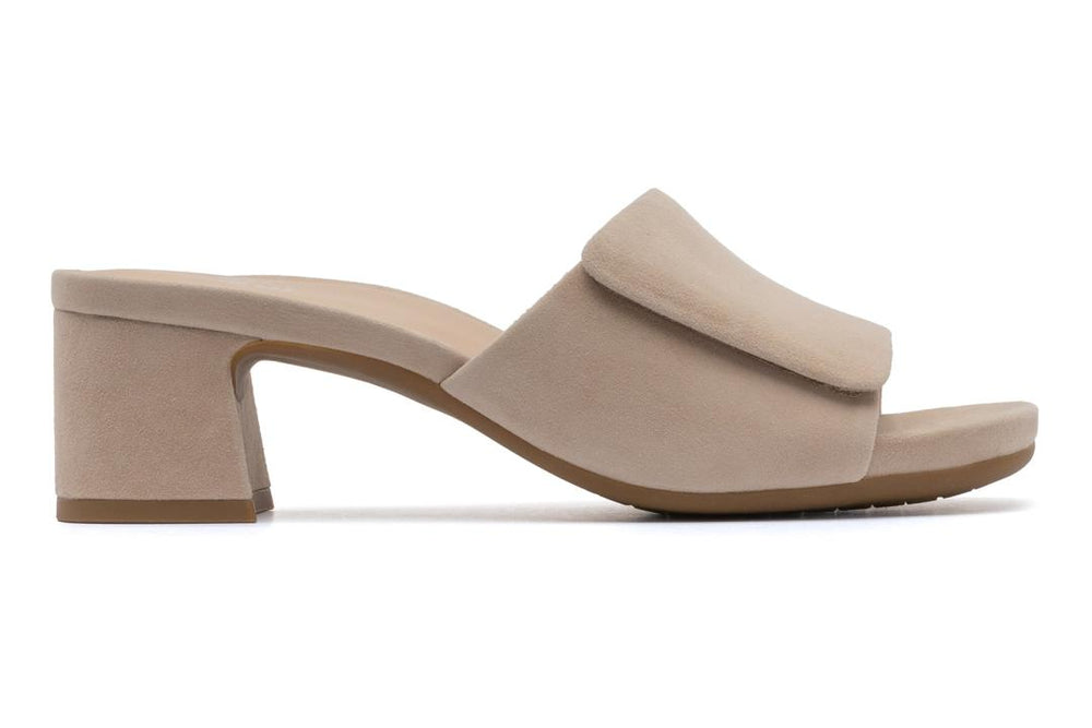 Avenue Slide Cuban Sand Suede | Women ABEO Footwear Dress