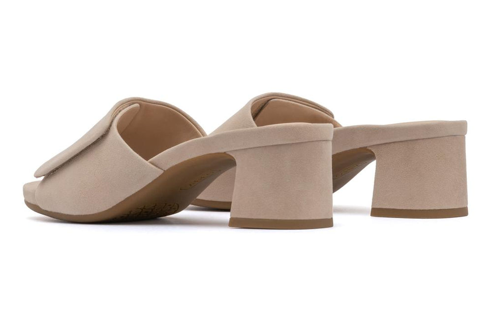 Avenue Slide Cuban Sand Suede | Women ABEO Footwear Dress