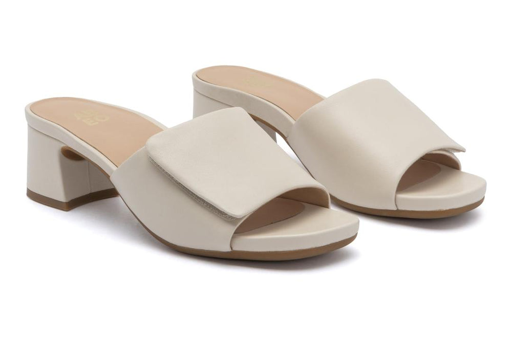 Avenue Slide Off White Leather | Women ABEO Footwear Dress