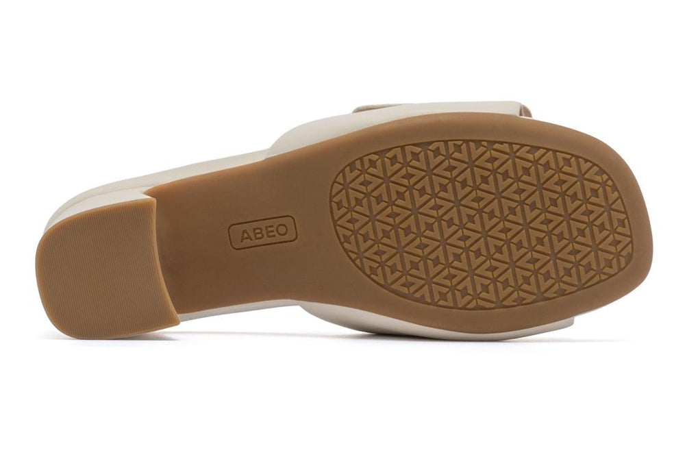 Avenue Slide Off White Leather | Women ABEO Footwear Dress