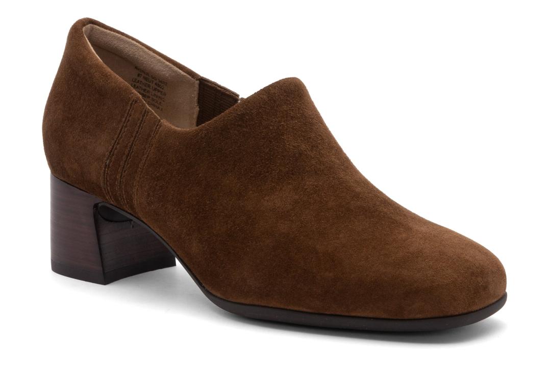 Avenue Slip On Caramel Suede | Women ABEO Footwear Dress