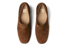 Avenue Slip On Caramel Suede | Women ABEO Footwear Dress