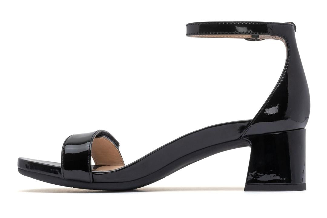Avenue Strap Black Patent | Women ABEO Footwear Dress